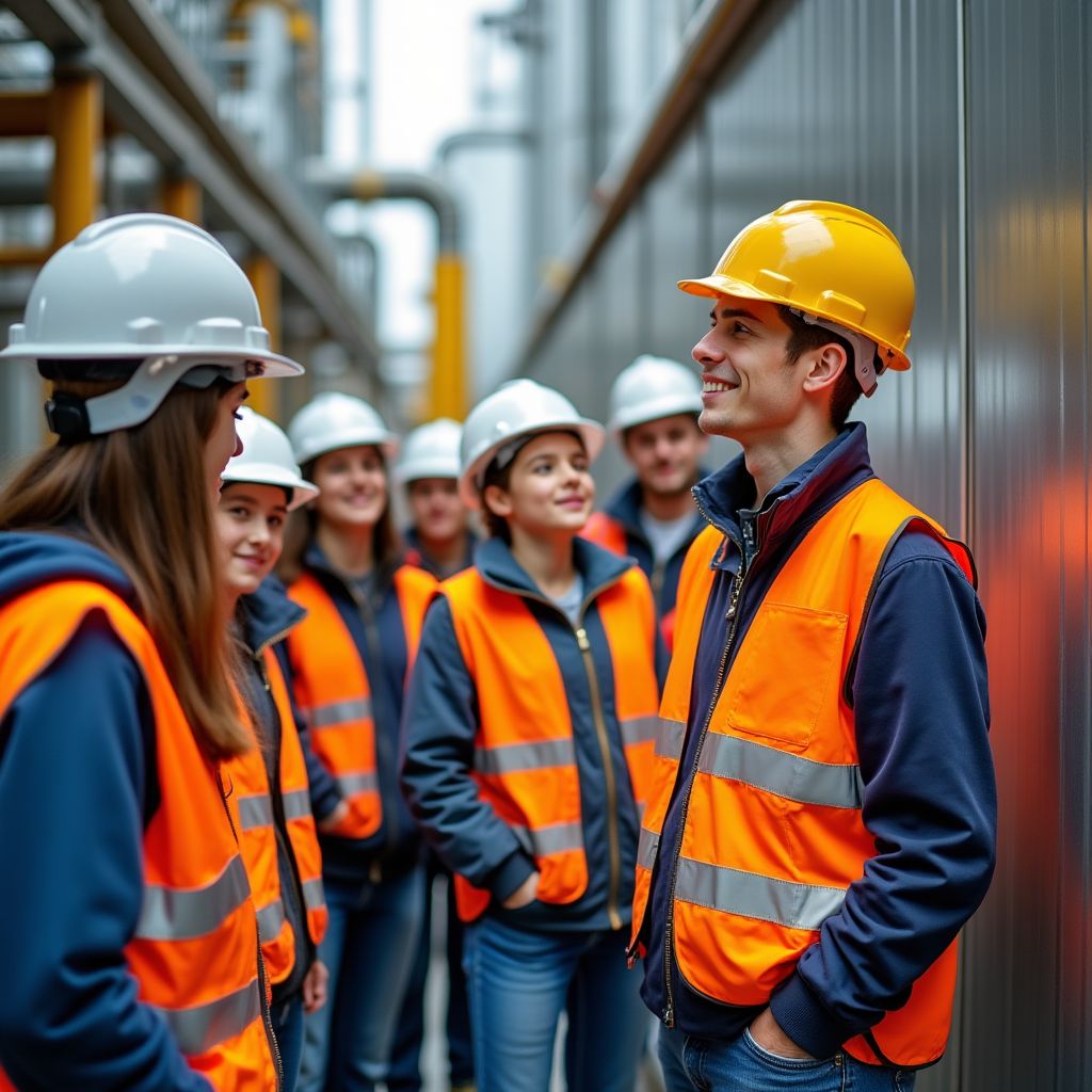 Visita técnica a instalaciones petroleras
