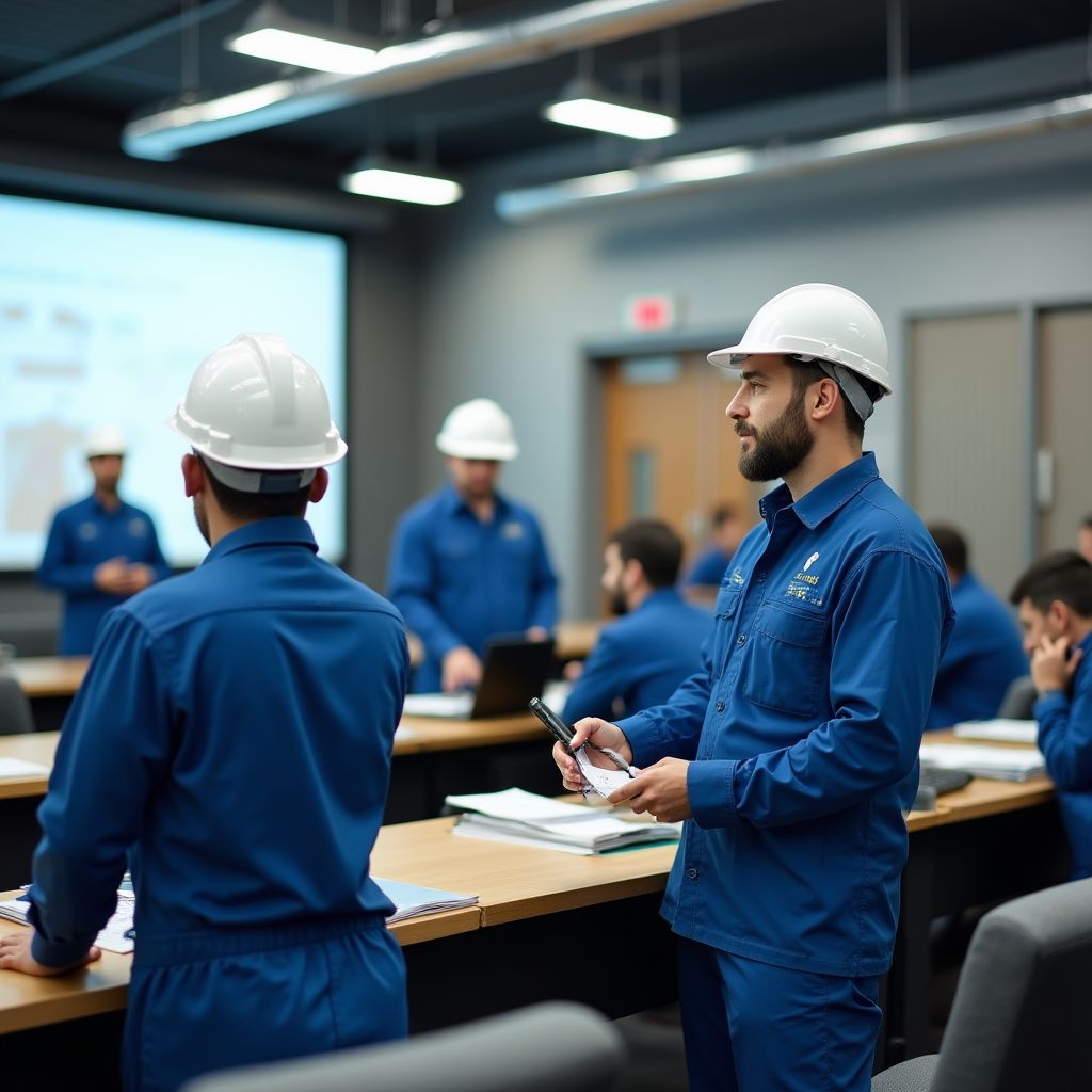 Sesión práctica sobre operaciones petroleras